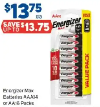 Foodland Energizer Max Batteries offer