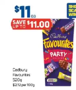 Foodland Cadbury Favourites offer