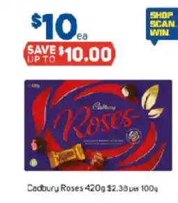 Foodland Cadbury Roses 420g offer