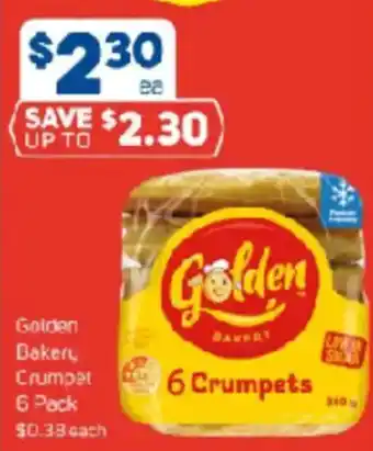 Foodland Golden Bakery Crumpet offer