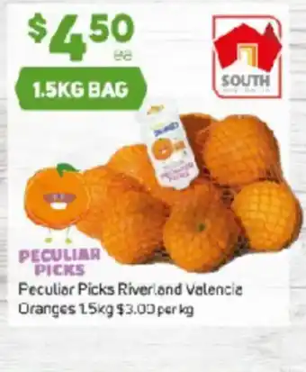 Foodland Peculiar Picks Riverland Valencia Oranges offer