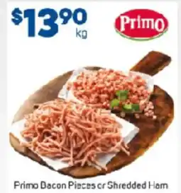 Foodland Primo Bacon Pieces or Shredded Ham offer