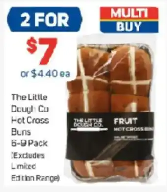 Foodland The Little Dough Co Hot Cross Buns offer