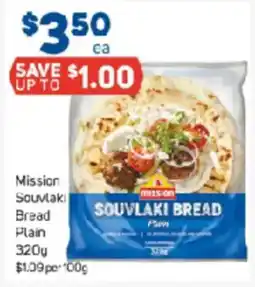 Foodland Mission Souvlaki Bread Plain offer