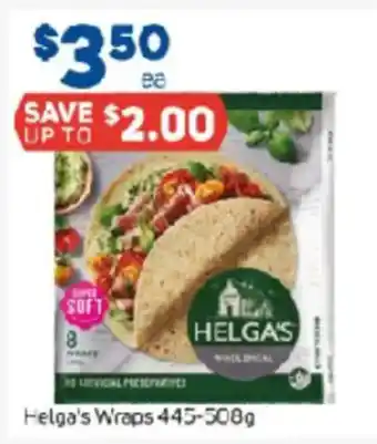 Foodland Helga's Wraps 445-5089 offer