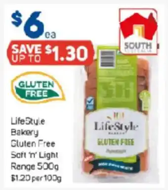 Foodland LifeStyle Bakery Gluten Free Saft 'n' Light Range offer