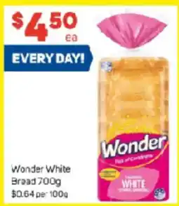 Foodland Wonder White Bread offer