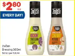 Foodland ZoÖsh Dressing offer