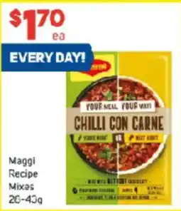 Foodland Maggi Recipe Mixes offer