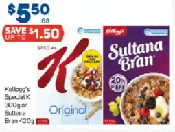 Foodland Kellogg's Special K or Sullana Bran offer