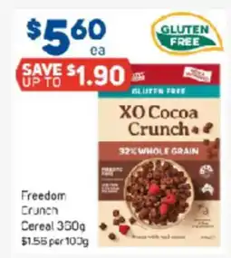 Foodland Freedom Crunch Cereal 360g offer