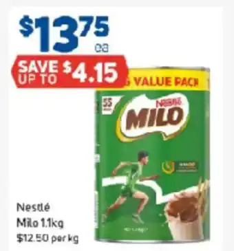 Foodland Nestlé Milo 1.1kg offer