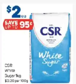 Foodland CSR White Sugar 1kg offer