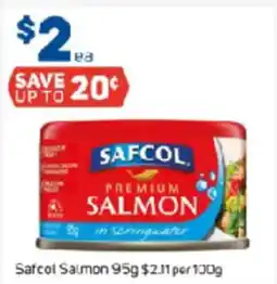 Foodland Safcol Salmon offer