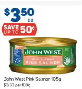 Foodland John West Pink Salmon offer