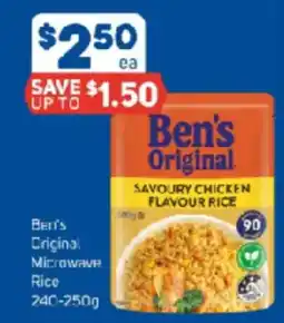 Foodland Ben's Original Microwave Rice offer