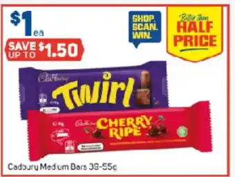 Foodland Cadbury Medium Bars offer