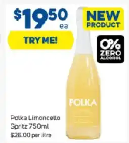 Foodland Polka Limoncello Spritz offer