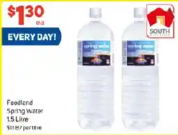 Foodland Spring Water offer