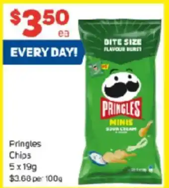 Foodland Pringles Chips 5x199 offer