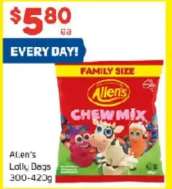 Foodland Allen's Lolly Bags offer