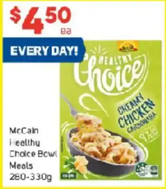 Foodland McCain Healthy Choice Bowl Meals offer