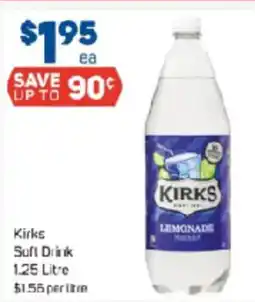 Foodland Kirks Suft Drink offer