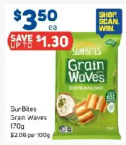 Foodland SunBites Grain Waves offer