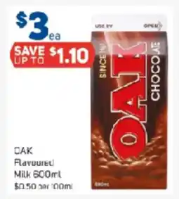 Foodland CAK Flavoured Milk offer