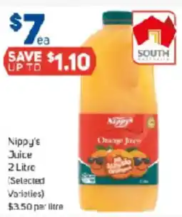 Foodland Nippy's Juice offer