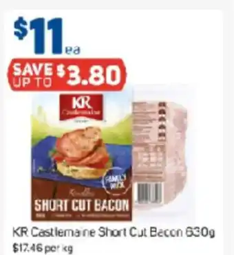 Foodland KR Castlemaine Short Cut Bacon offer