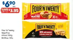 Foodland Four 'N Twenty Meat Pies offer