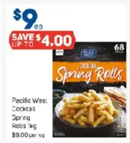 Foodland Cocktail Spring Rolls 1kg offer