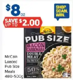 Foodland McCain Loaded Pub Size Meals offer