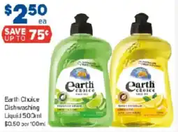 Foodland Earth Choice Dishwashing Liquid offer