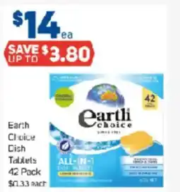 Foodland Earth Choice Dish Tablets offer