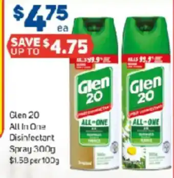 Foodland Glen 20 All In One Disinfectant Spray offer