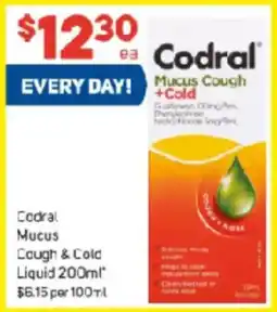 Foodland Codral Mucus Cough & Cold Liquid offer