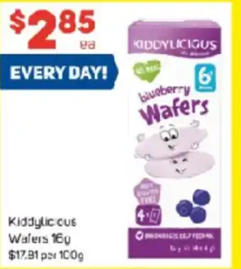 Foodland Kiddylic cus Waters offer