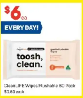 Foodland Wipes Flushable 80 Pack offer