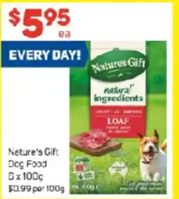 Foodland Nature's Gift Dog Food offer