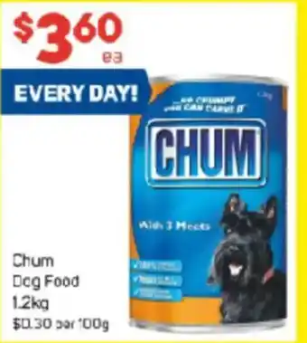 Foodland Chum Dog Food offer