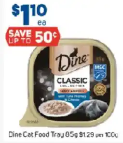 Foodland Dine Cat Food Tray offer