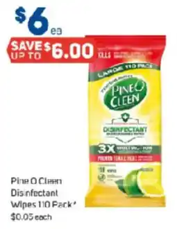 Foodland Pine O Cleen Disinfectant Wipes offer