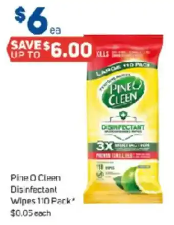 Foodland Pine O Cleen Disinfectant Wipes offer