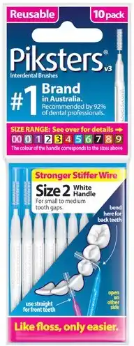 Discount Drug Stores Piksters Interdental Brushes Size 2 10 Pack offer