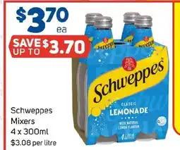 Foodland Schweppes Mixers offer