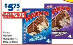 Foodland Peters Maxibon offer