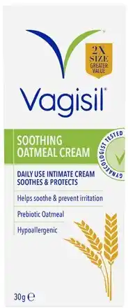 Discount Drug Stores Vagisil Soothing Oatmeal Cream 30g offer