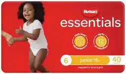 Discount Drug Stores Huggies Essentials Size 6 Junior Nappies 40 Pack offer